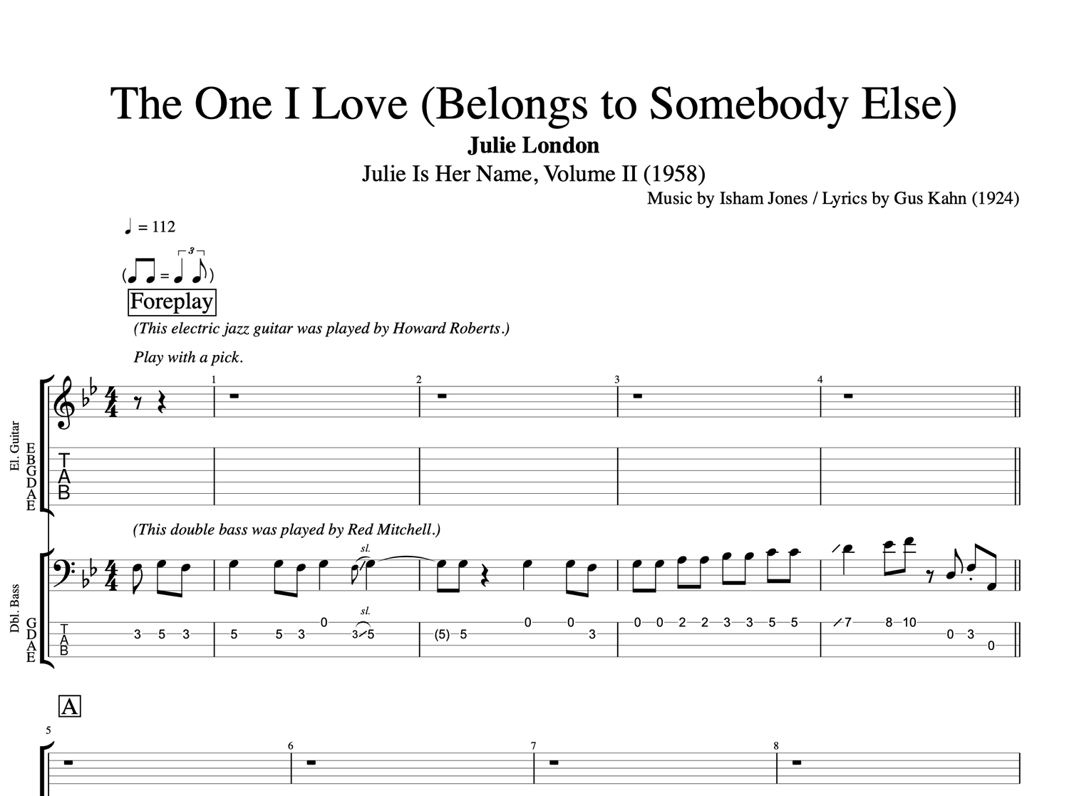 The One I Love (Belongs to Somebody Else)